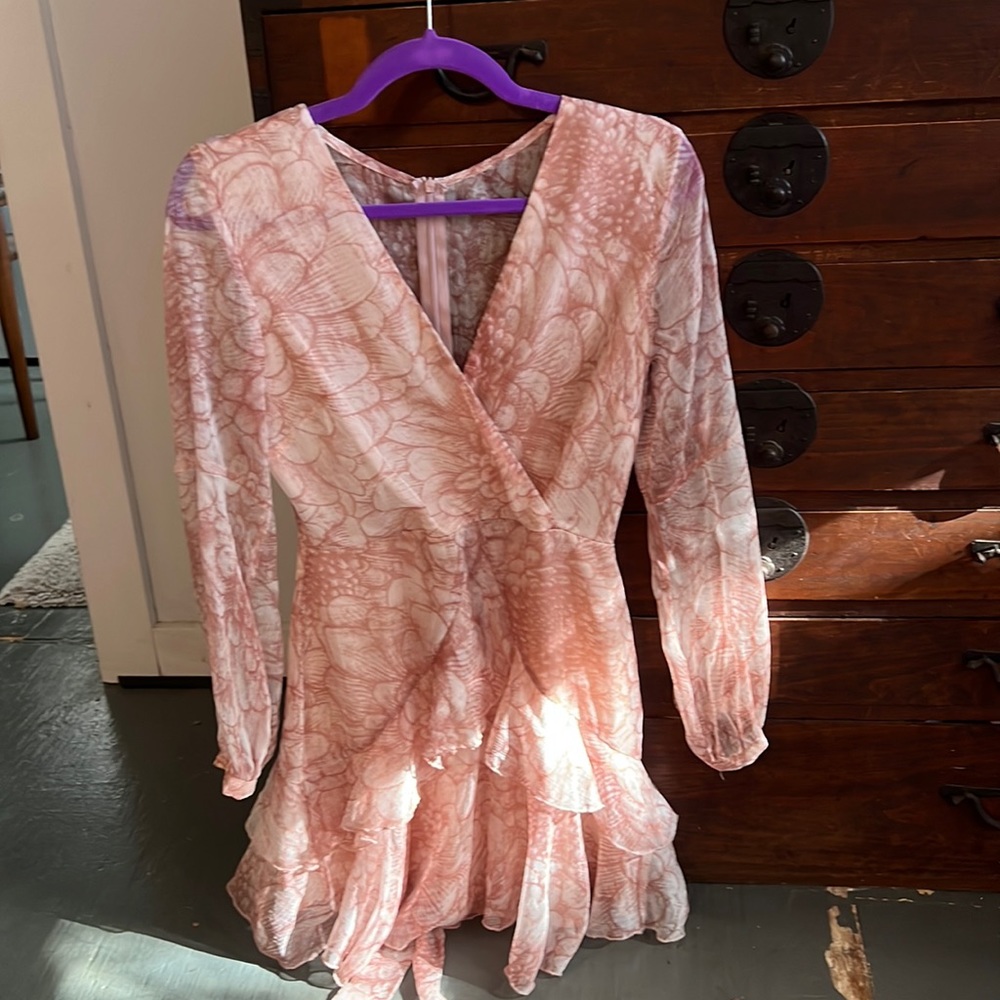 Beautiful pink mini dress